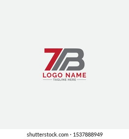 TB letter logo design vector