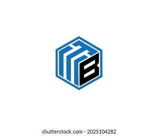 TB Letter Logo And Icon Design Vector Illustration.