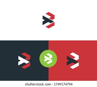 tb logo design vector format