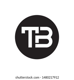 TB logo initial letter design template vector illustration