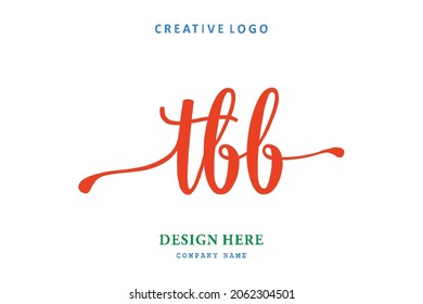 TBB lettering logo is simple, easy to understand and authoritative