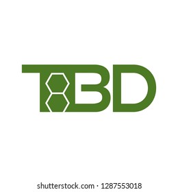 TBD logo vector. 