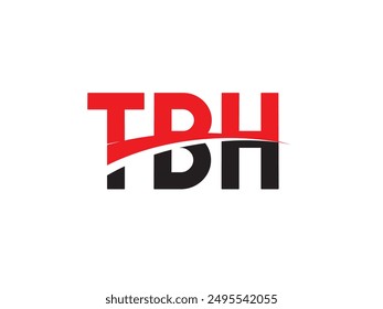 TBH Letter Initial Logo Design Vector Illustration