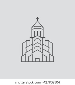 Tbilisi  Vector Illustration