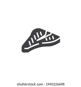 T-bone beef steak vector icon. filled flat sign for mobile concept and web design. BBQ meat steak glyph icon. Symbol, logo illustration. Vector graphics