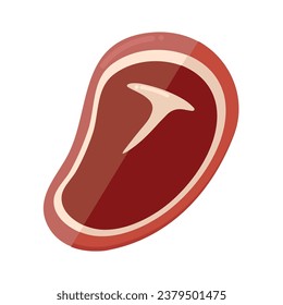 Tbone steak icon clipart avatar logotype isolated vector illustration