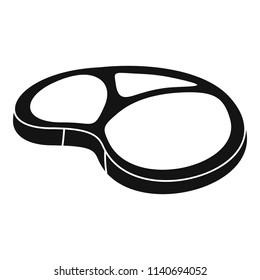 Tbone steak icon. Simple illustration of tbone steak vector icon for web design isolated on white background