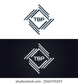 TBP logo. T B P design. White TBP letter. TBP, T B P letter logo design. T B P letter logo design 