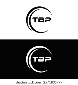 TBP logo. T B P design. White TBP letter. TBP, T B P letter logo design. T B P letter logo design 
