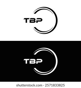 TBP logo. T B P design. White TBP letter. TBP, T B P letter logo design. T B P letter logo design 