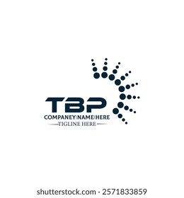 TBP logo. T B P design. White TBP letter. TBP, T B P letter logo design. T B P letter logo design 
