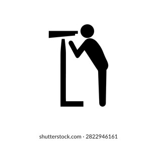 TC 001: Viewpoint or panorama icon sign. Tourism, culture and heritage vector design and illustration.
