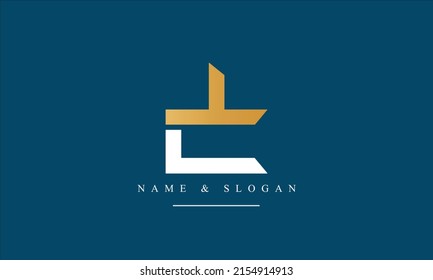 TC, CT, T, C abstract letters logo monogram