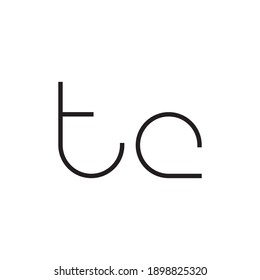 tc initial letter vector logo