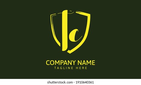 TC Initials, handwriting logo vector