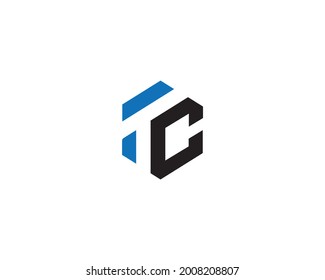Diseño Del Logotipo De Letra TC Y Del Elemento Vector De Icono.
