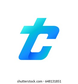 Tc Logo Letter T Letter C Stock Vector (Royalty Free) 648131851 ...