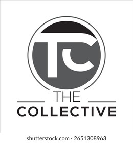 TC logo showcases a sleek, modern design symbolizing trust and innovation. Perfect for tech, consulting, or corporate brands aiming for a bold, professional visual identity.