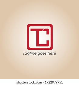 TC vector logo design, CT Creative logo design