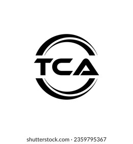 TCA Logo Design, Inspiration for a Unique Identity. Modern Elegance and Creative Design. Watermark Your Success with the Striking this Logo.