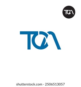 TCA Logo Letter Monogram Design