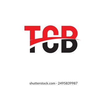 TCB Letter Initial Logo Design Vector Illustration