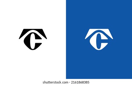 TC,CT,T,C Abstract Letters Logo Monogram