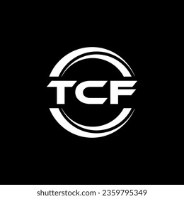 TCF Logo Design, Inspiration for a Unique Identity. Modern Elegance and Creative Design. Watermark Your Success with the Striking this Logo.