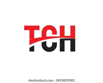TCH Letter Initial Logo Design Vector Illustration