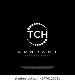 TCH Letter Logo Design Premium Design