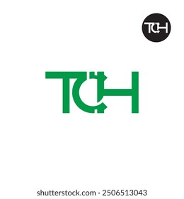 TCH-Logo-Buchstabe Monogramm