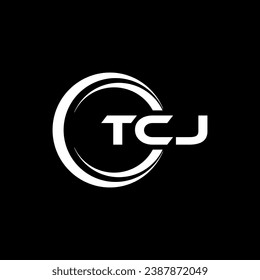 TCJ Letter Logo Design, Inspiration for a Unique Identity. Modern Elegance and Creative Design. Watermark Your Success with the Striking this Logo.
