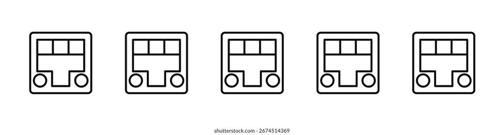 Diseño de icono TCP, logotipo, App, interfaz de usuario. Ilustración vectorial, EPS