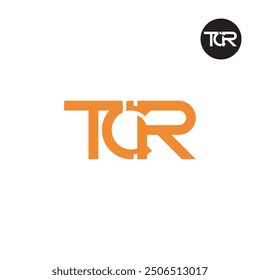 TCR Logo Letter Monogram Design