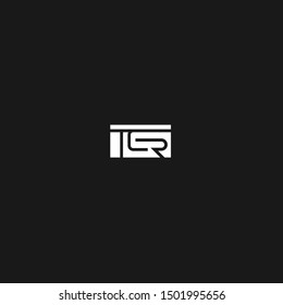 TCR logo vector template with intricate detailed design