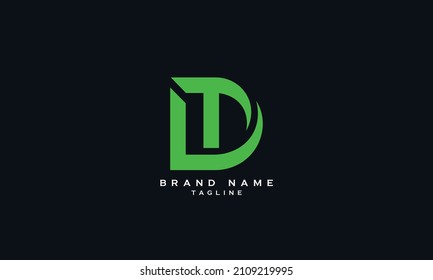 TD, DT, TL, LT, Resumen diseño inicial del logotipo de letra monográfica