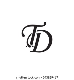 TD Initial Monogram Logo