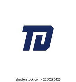 TD Logo Simple and Clean Design