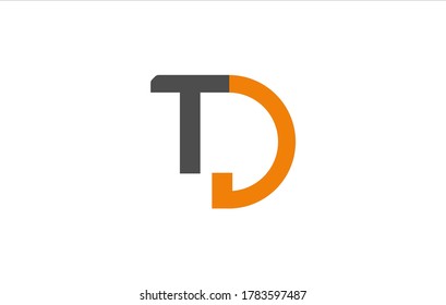 Td Logo Vector Simple Templates Stock Vector (Royalty Free) 1783597487 ...