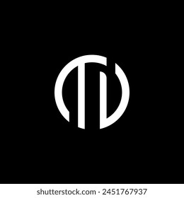 TD Rundbuchstaben Logo Design 