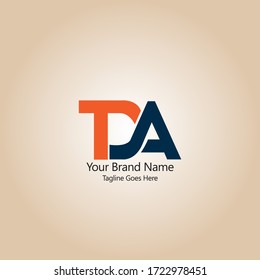 TDA vector logo design, TA Creative logo design