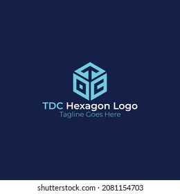 TDC, DTC Logo-Design, CTD-Zeichen-Monogramm