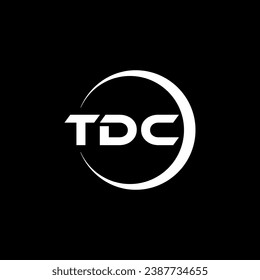 TDC Letter Logo Design, Inspiration for a Unique Identity. Modern Elegance and Creative Design. Watermark Your Success with the Striking this Logo.