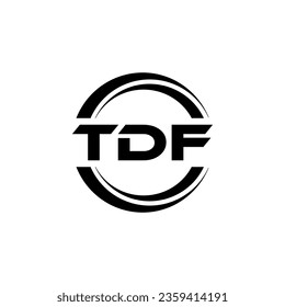 Diseño de logotipos TDF, inspiración para una identidad única. Elegancia moderna y diseño creativo. Marca tu éxito con el impresionante logotipo.