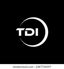 TDI Letter Logo Design, Inspiration for a Unique Identity. Modern Elegance and Creative Design. Watermark Your Success with the Striking this Logo.