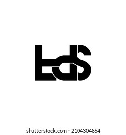 tds letter original monogram logo design