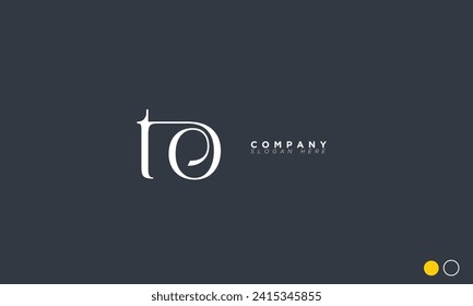  TE Alphabet Buchstaben Initial Monogram Logo ET, T und E