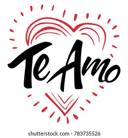 Te Amo card