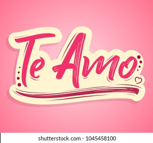 Te Amo Images Stock Photos Vectors Shutterstock