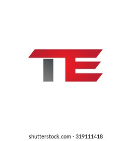 TE company group linked letter logo